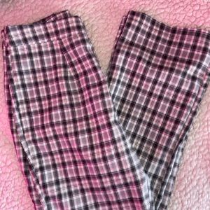 Plaid pants